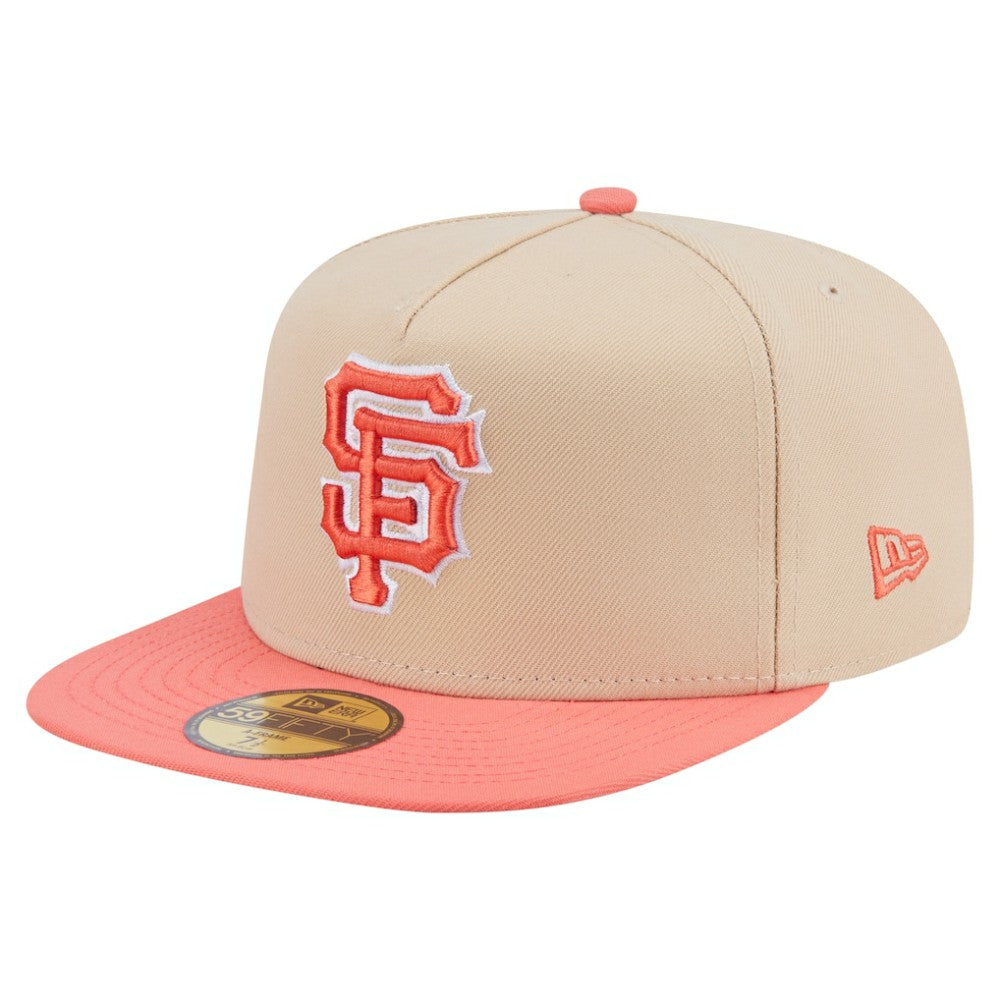 San Francisco Giants New Era Two-Tone Color Pack A-Frame 59FIFTY Fitted Hat Outlet