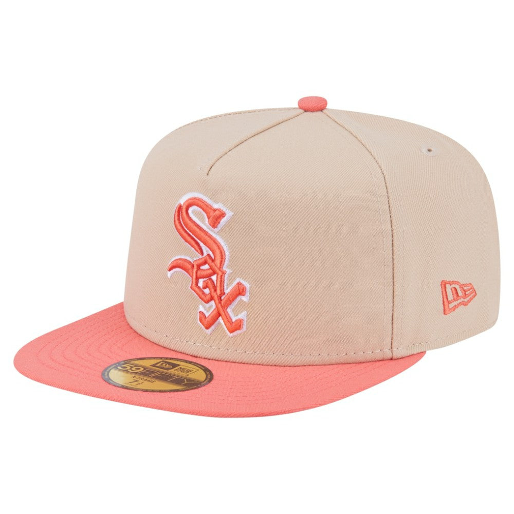 Chicago White Sox New Era Two-Tone Color Pack A-Frame 59FIFTY Fitted Hat Outlet