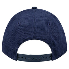 Houston Texans New Era Cord Corduroy 9FORTY A-Frame Adjustable Hat - Navy - NFL