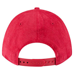San Francisco 49ers New Era Cord Corduroy 9FORTY A-Frame Adjustable Hat - Scarlet - NFL