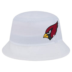 Arizona Cardinals New Era Helmet Bucket Hat - White - NFL