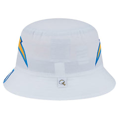 Los Angeles Chargers New Era Helmet Bucket Hat - White - NFL