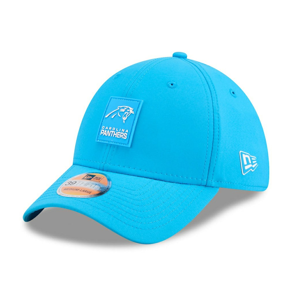 Carolina Panthers New Era 2025 Sideline 39THIRTY Flex Hat - Blue - NFL