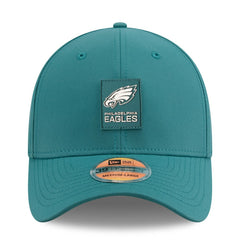 Philadelphia Eagles New Era 2025 Sideline 39THIRTY Flex Hat - Midnight Green - NFL