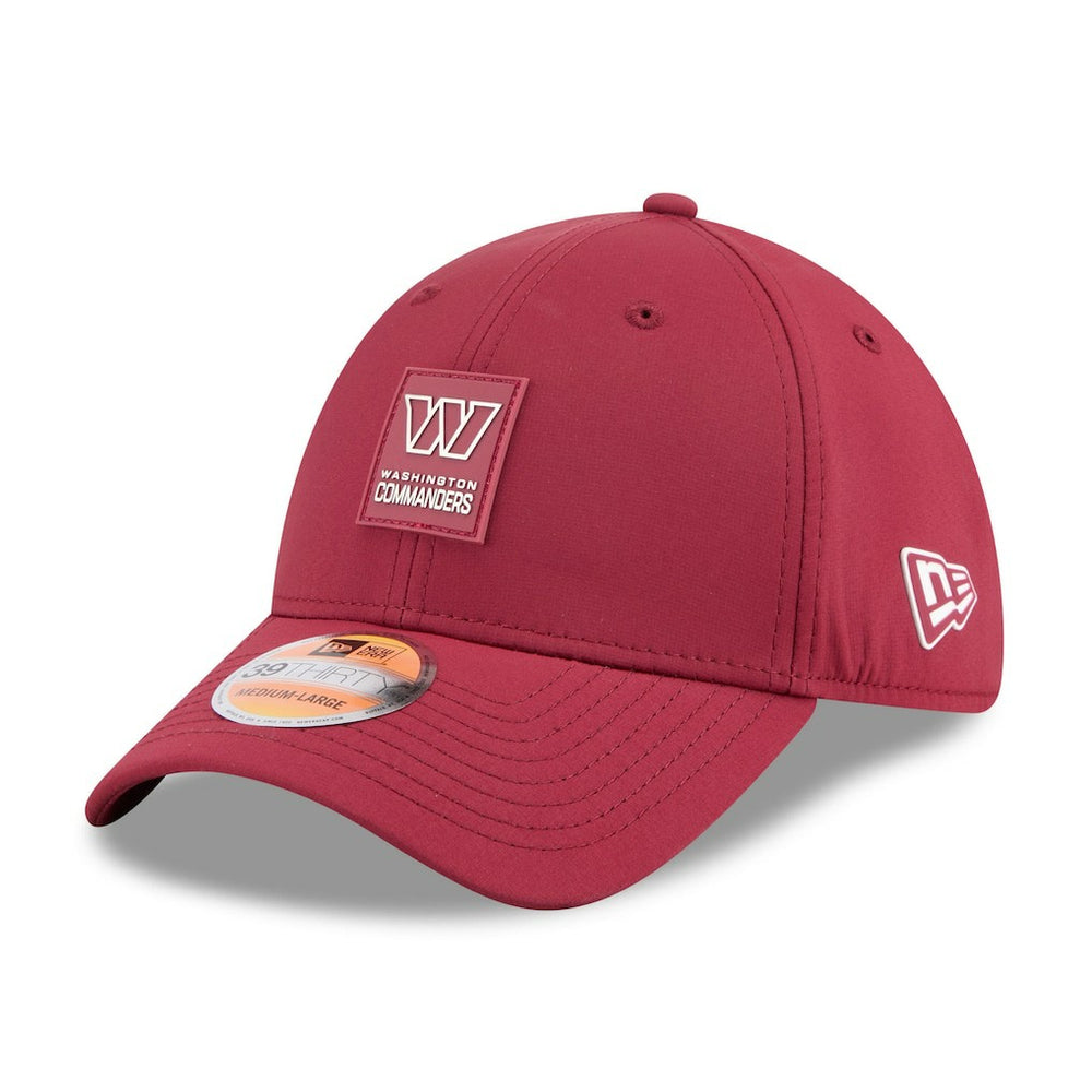 Washington Commanders New Era 2025 Sideline 39THIRTY Flex Hat - Burgundy - NFL