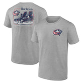 Columbus Blue Jackets Glory Skates T-Shirt - Heather Gray | NHL online