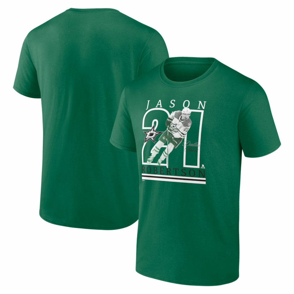 Jason Robertson Dallas Stars Player Show T-Shirt - Kelly Green | NHL online
