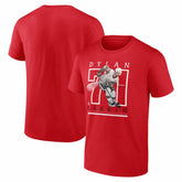Dylan Larkin Detroit Red Wings Player Show T-Shirt - Red | NHL on sale
