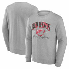 Detroit Red Wings Reign Supreme Pullover Sweatshirt - Gray | NHL near me