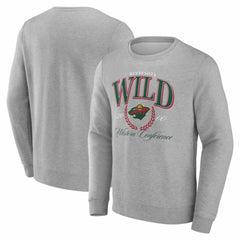 Minnesota Wild Reign Supreme Pullover Sweatshirt - Gray | NHL discount