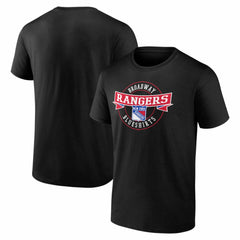 New York Rangers Honor Circle T-Shirt - Black | NHL discount