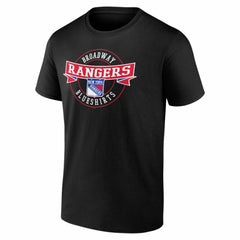 New York Rangers Honor Circle T-Shirt - Black | NHL discount