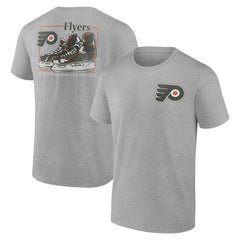 Philadelphia Flyers Glory Skates T-Shirt - Heather Gray | NHL Clearance