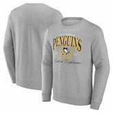 Pittsburgh Penguins Reign Supreme Pullover Sweatshirt - Gray | NHL Clearance