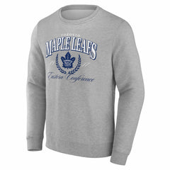Toronto Maple Leafs Reign Supreme Pullover Sweatshirt - Gray | NHL Lifestyle