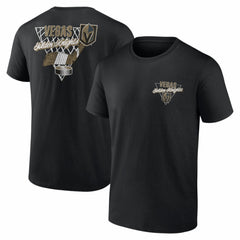 Vegas Golden Knights Net Slap T-Shirt - Black | NHL Clearance