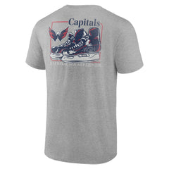 Washington Capitals Glory Skates T-Shirt - Heather Gray | NHL online