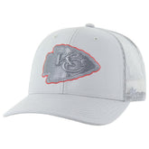Kansas City Chiefs '47 Trucker Adjustable Hat - Gray - 47 brand