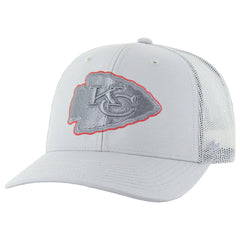 Kansas City Chiefs '47 Trucker Adjustable Hat - Gray - 47 brand
