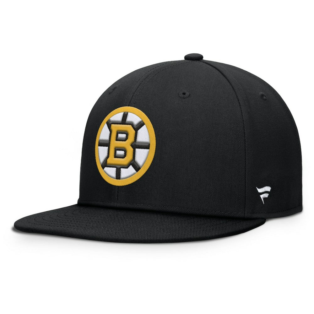 Boston Bruins Fanatics Primary Logo Snapback Hat - Black | Fanatics near me