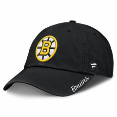 Boston Bruins Fanatics Women's Core Logo Adjustable Hat - Black | Fanatics online