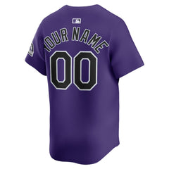Colorado Rockies Nike Alternate Limited Custom Jersey Near Me