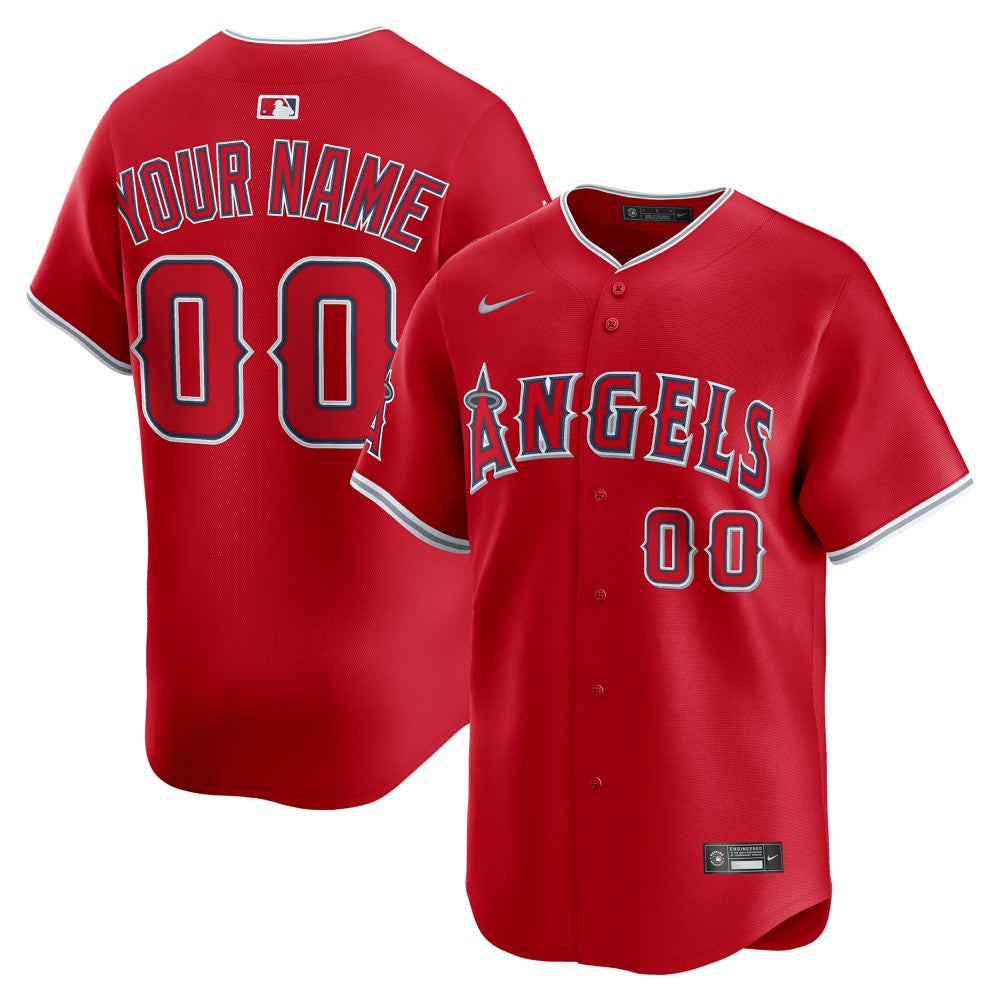 Los Angeles Angels Nike Alternate Limited Custom Jersey for sale