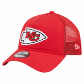 Kansas City Chiefs New Era Preschool Main A-Frame 9FORTY Adjustable Hat - Red - NFL
