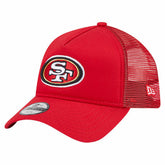 San Francisco 49ers New Era Preschool Main A-Frame 9FORTY Adjustable Hat - Scarlet - NFL