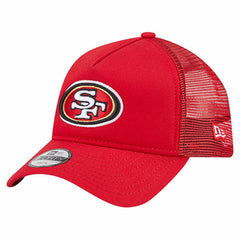 San Francisco 49ers New Era Preschool Main A-Frame 9FORTY Adjustable Hat - Scarlet - NFL