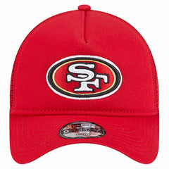 San Francisco 49ers New Era Preschool Main A-Frame 9FORTY Adjustable Hat - Scarlet - NFL