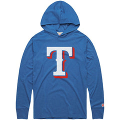 Texas Rangers Homage Lightweight Raglan Tri-Blend Pullover Hoodie for sale