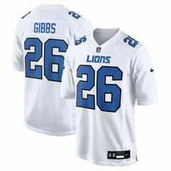 Jahmyr Gibbs Detroit Lions Tundra Fashion Game Jersey - White - Nike