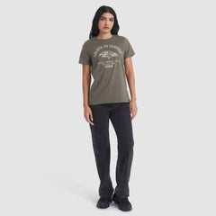Baltimore Ravens Women's 2025 Salute to Service Sideline T-Shirt - Olive - Nike