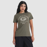 Green Bay Packers Women's 2025 Salute to Service Sideline T-Shirt - Olive - Nike