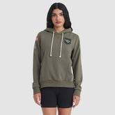 Jacksonville Jaguars Women's 2025 Salute to Service Sideline Standard Issue Dri-FIT Hoodie - Olive - Nike