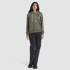 Washington Commanders Women's 2025 Salute to Service Sideline Standard Issue Dri-FIT Hoodie - Olive - Nike