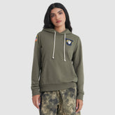 Los Angeles Rams Women's 2025 Salute to Service Sideline Standard Issue Dri-FIT Hoodie - Olive - Nike
