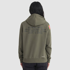 Baltimore Ravens Women's 2025 Salute to Service Sideline Standard Issue Dri-FIT Hoodie - Olive - Nike