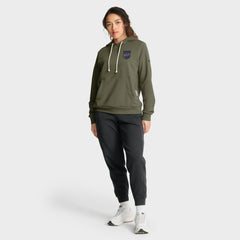 Buffalo Bills Women's 2025 Salute to Service Sideline Standard Issue Dri-FIT Hoodie - Olive - Nike