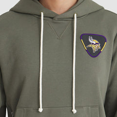 Minnesota Vikings Women's 2025 Salute to Service Sideline Standard Issue Dri-FIT Hoodie - Olive - Nike