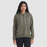 New Orleans Saints Women's 2025 Salute to Service Sideline Standard Issue Dri-FIT Hoodie - Olive - Nike