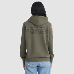 New York Giants Women's 2025 Salute to Service Sideline Standard Issue Dri-FIT Hoodie - Olive - Nike