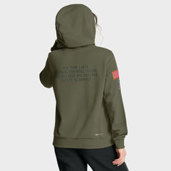 New York Jets Women's 2025 Salute to Service Sideline Standard Issue Dri-FIT Hoodie - Olive - Nike