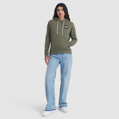 Green Bay Packers Women's 2025 Salute to Service Sideline Standard Issue Dri-FIT Hoodie - Olive - Nike