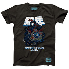 Minnesota Timberwolves NBALab x Hyperfly Unisex Year of the Snake Lunar New Year Collection T-Shirt Heather Black