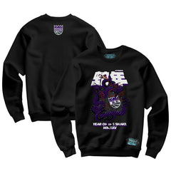 Sacramento Kings NBALab x Hyperfly Unisex Year of the Snake Lunar New Year Collection Sweatshirt Black