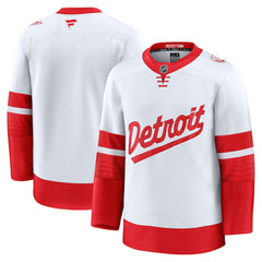 Detroit Red Wings Fanatics 2025 NHL Stadium Series Premium Jersey - White | Fanatics Clearance
