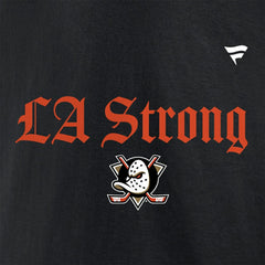 Anaheim Ducks Fanatics Unisex LA Strong T-Shirt - Black | Fanatics on sale
