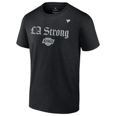 Los Angeles Kings Fanatics Unisex LA Strong T-Shirt - Black | Fanatics Lifestyle